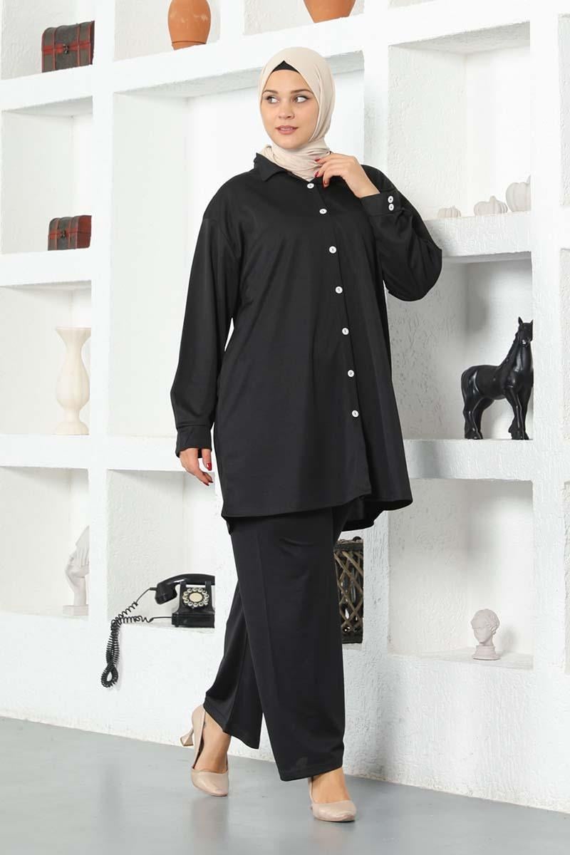 Shirted Hijab Suit