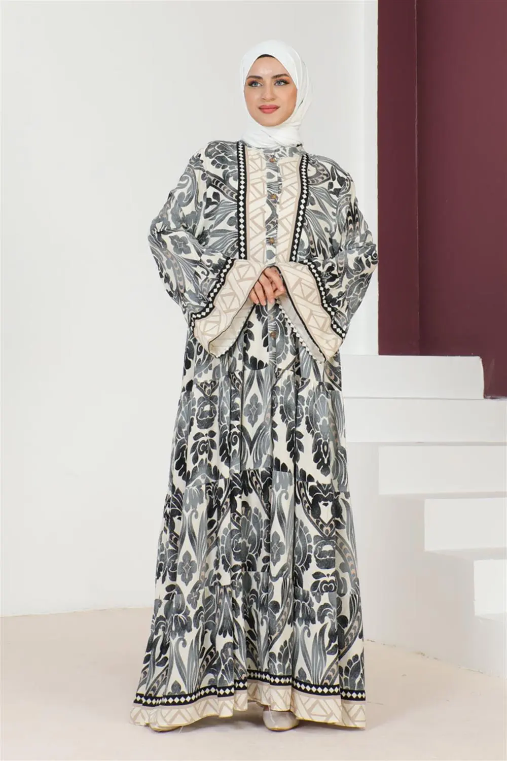 Hale Viscose Dress-detail