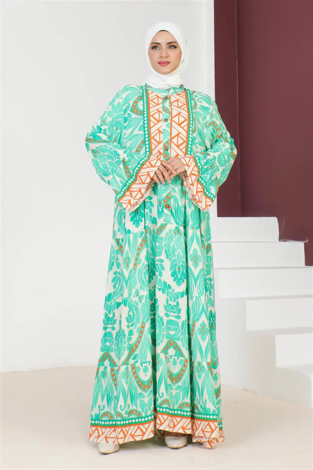 Hale Viscose Dress-detail