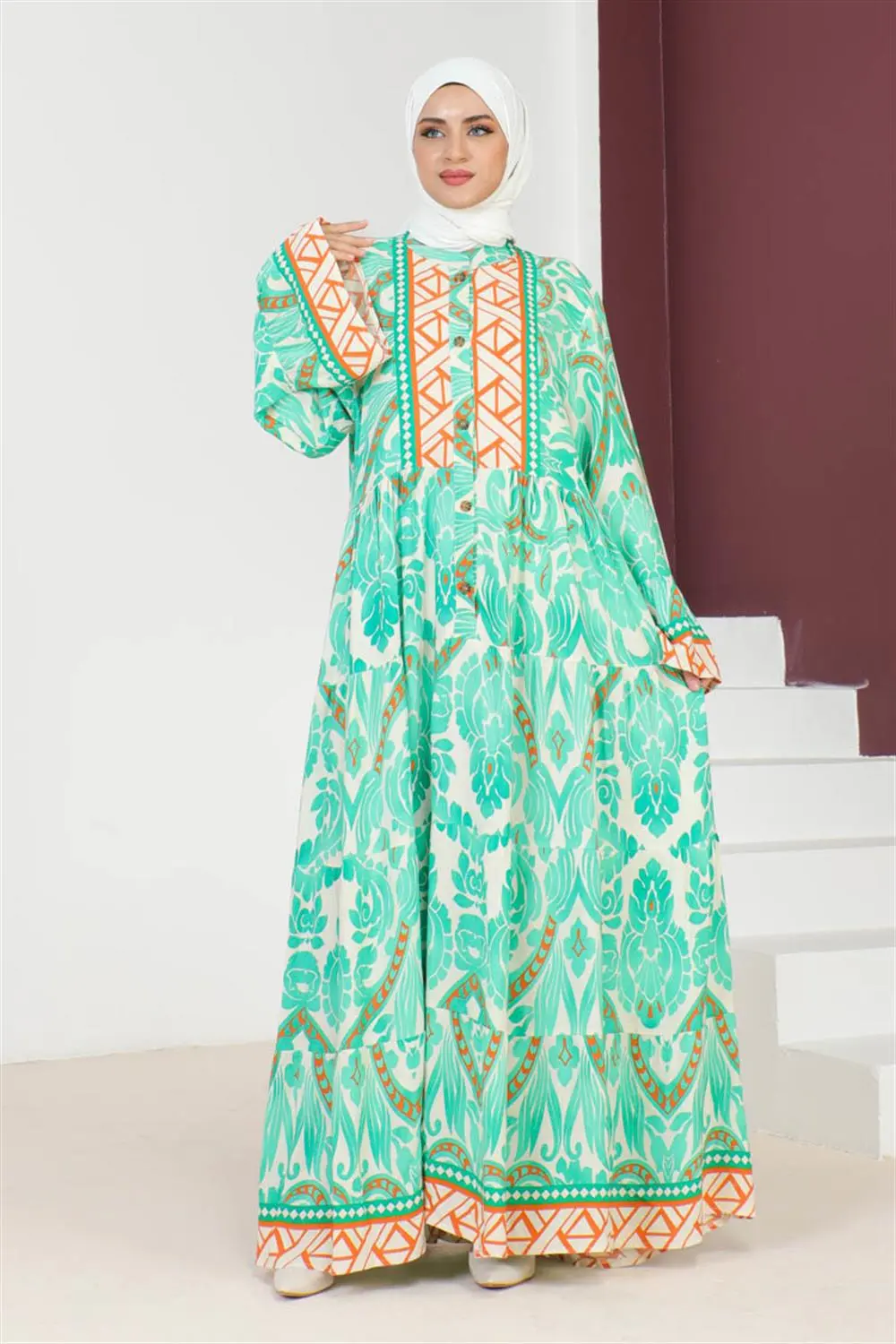 Hale Viscose Dress-detail