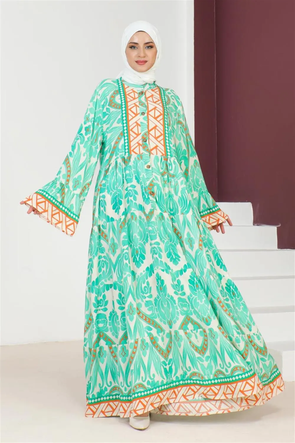 Hale Viscose Dress-detail