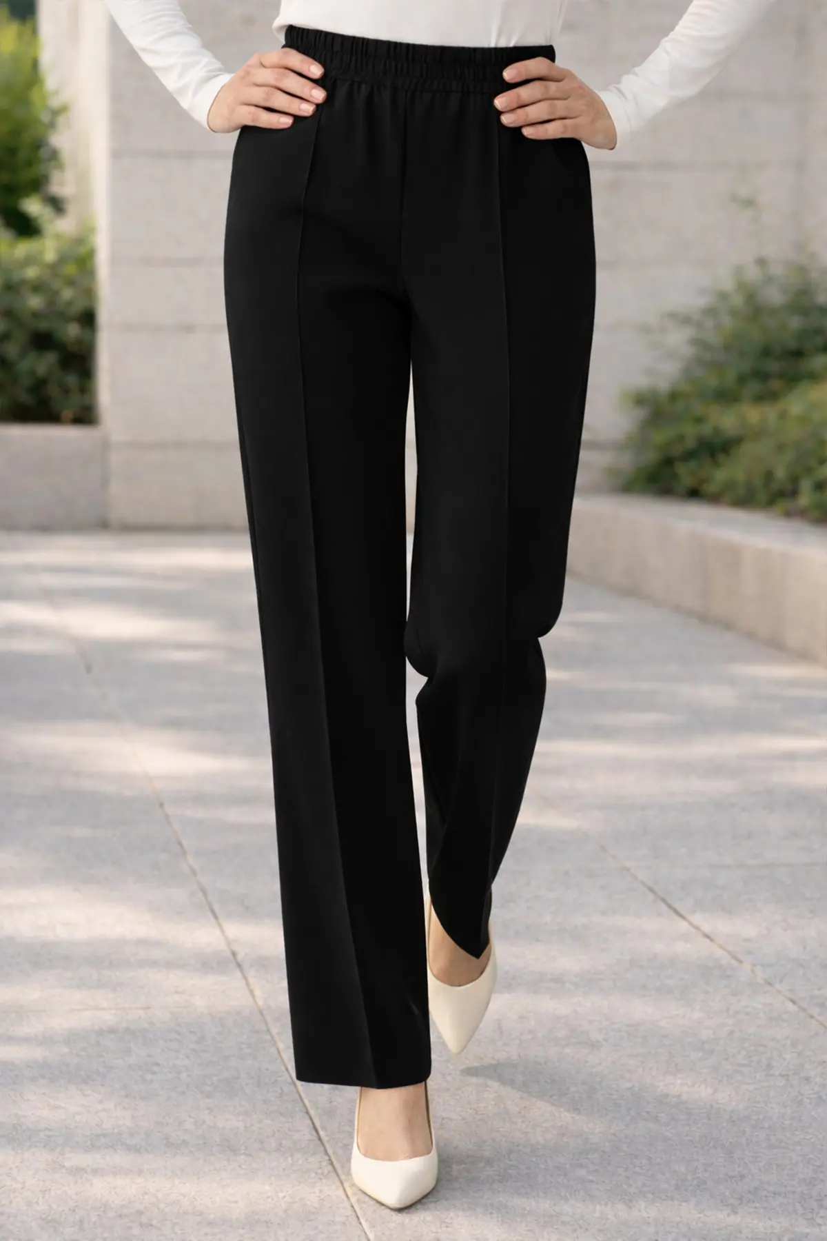 Flared Trousers-detail