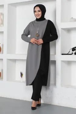 Iki Renkli Uzun Ikili Takım