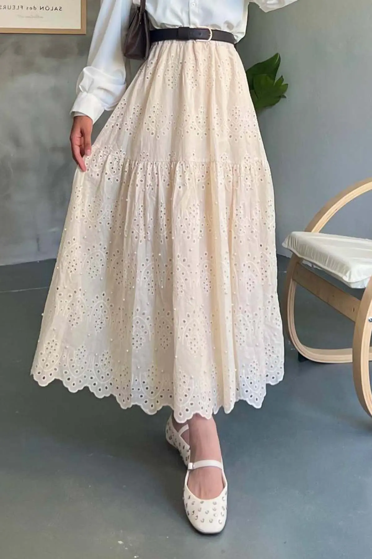 Incili Brode Etek-detail