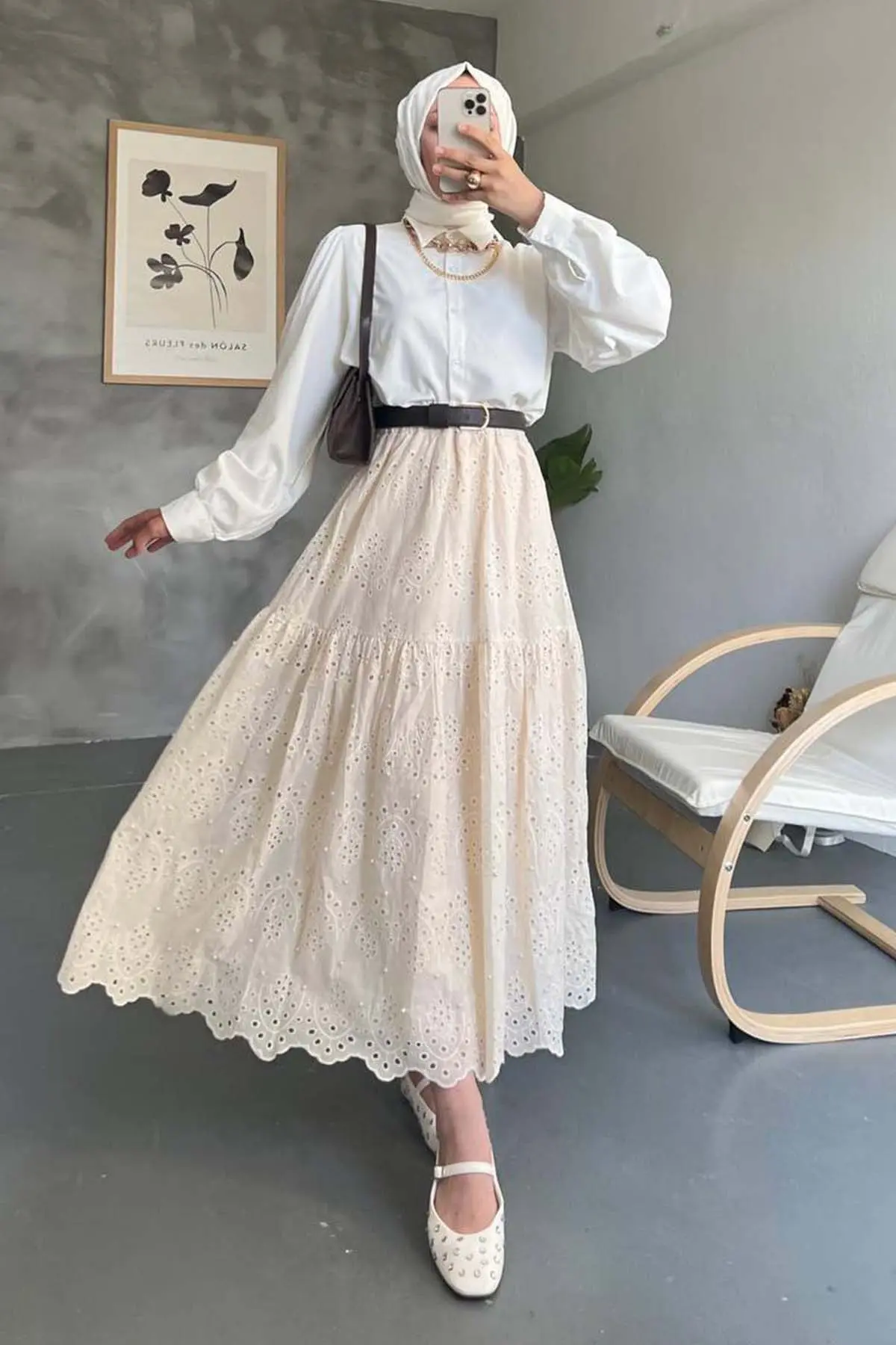 Incili Brode Etek-detail