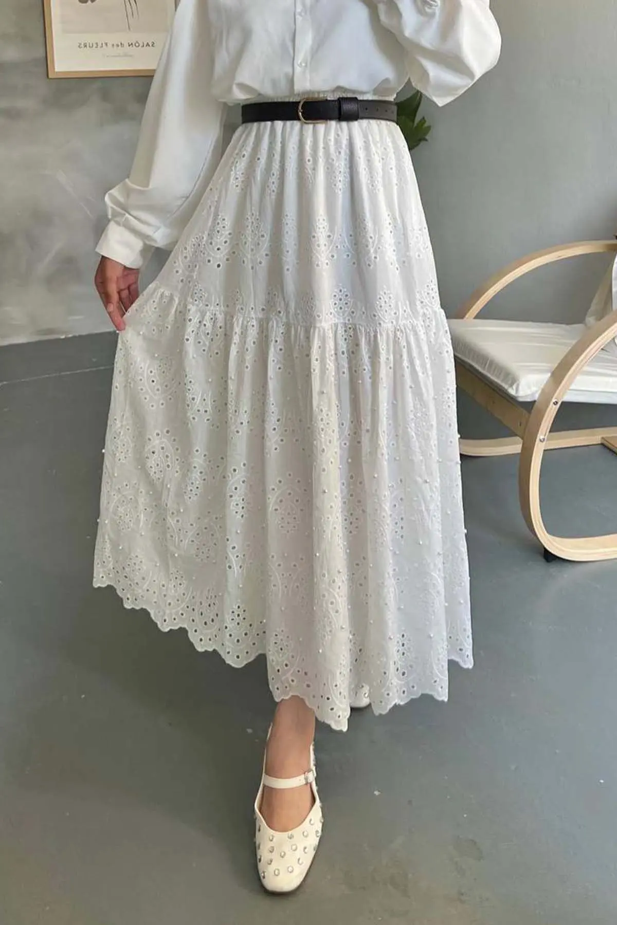 Incili Brode Etek-detail