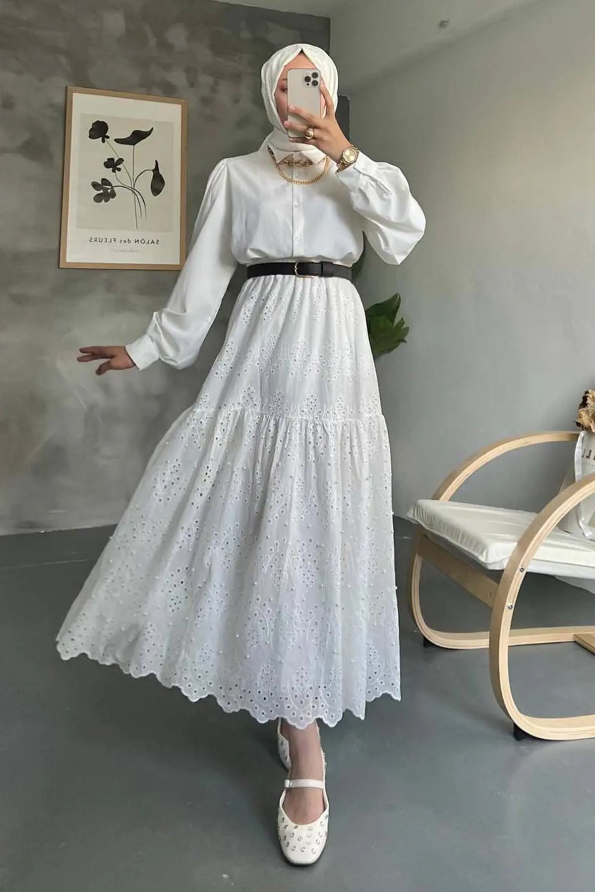 Incili Brode Etek-detail