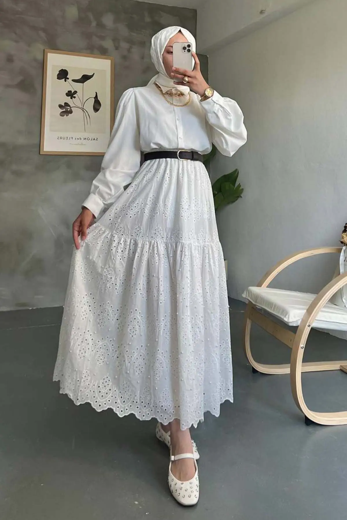 Incili Brode Etek-detail