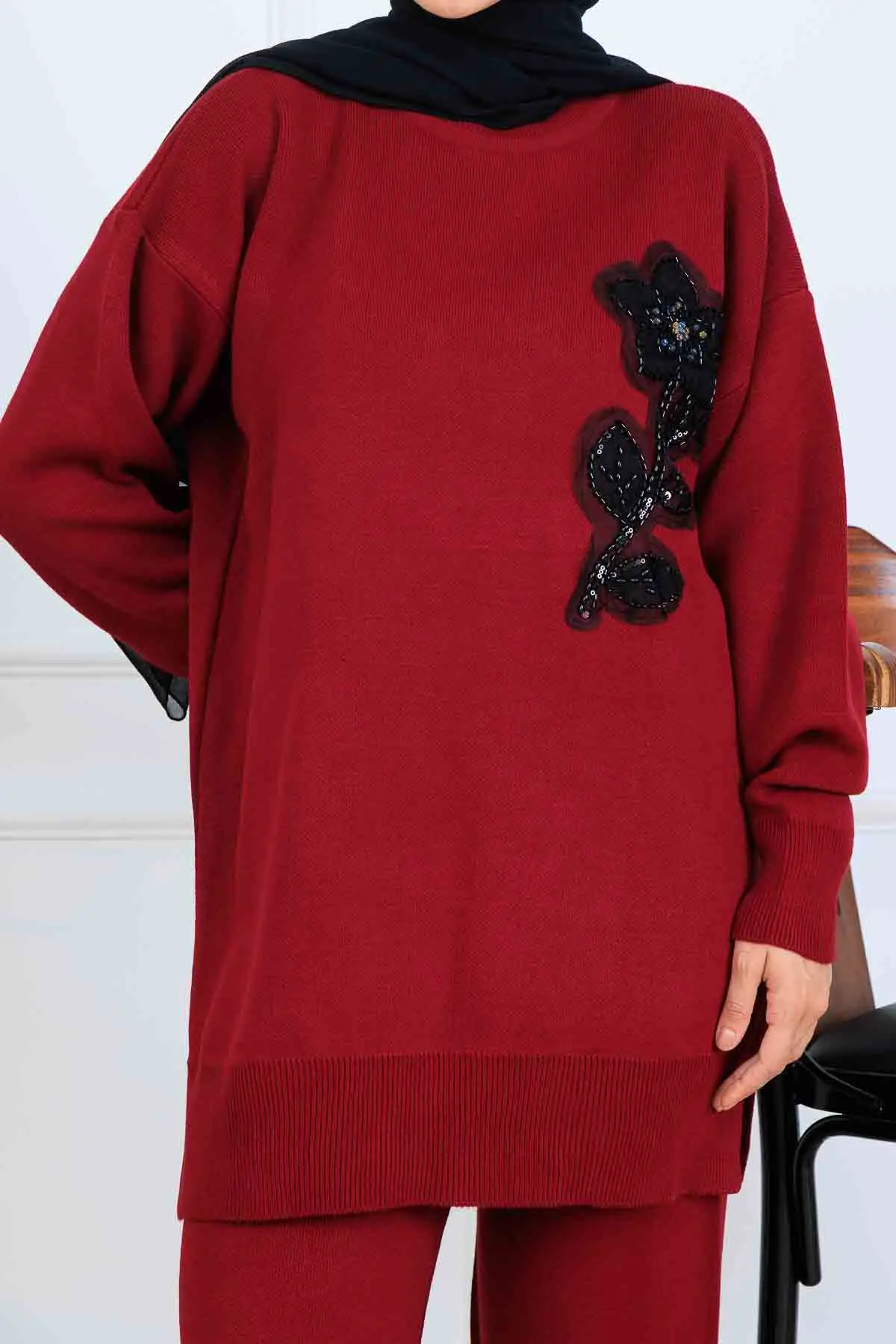 İşleme Detay Triko Takım-detail