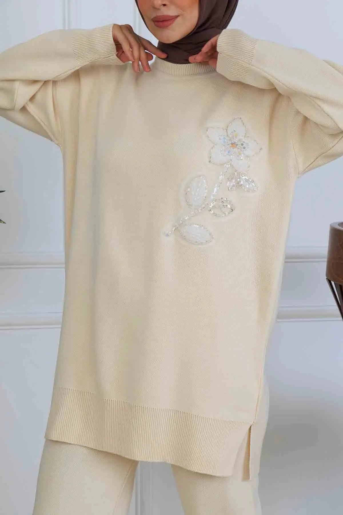 İşleme Detay Triko Takım-detail