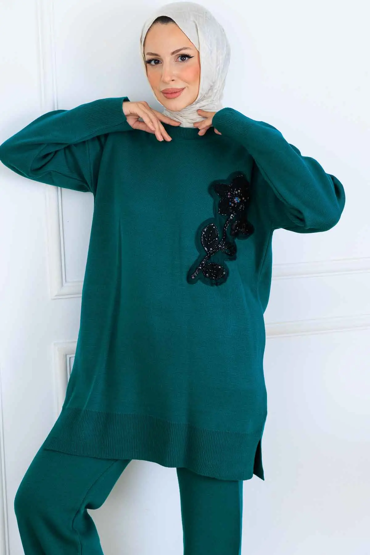 İşleme Detay Triko Takım-detail