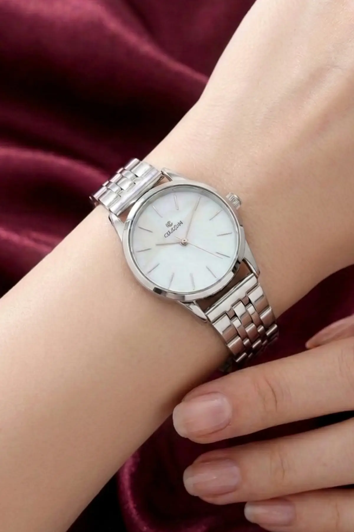 Kadın Gümüş Kol Saati-detail