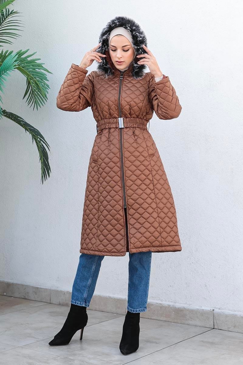 Kapitone Şişme Mont