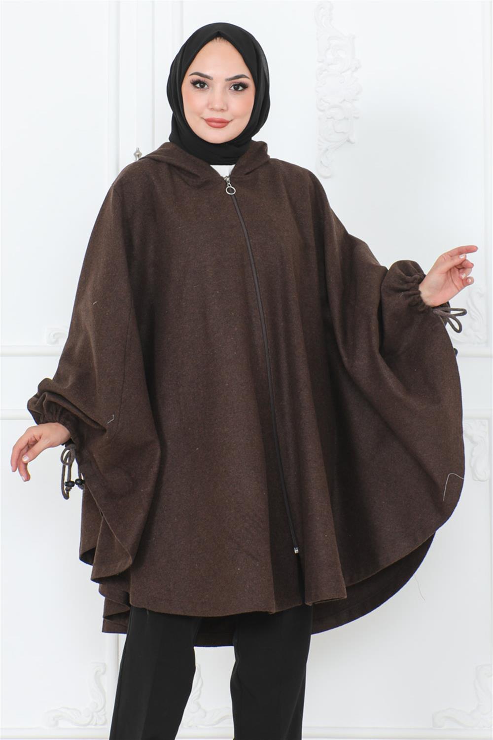 Hooded Hijab Poncho
