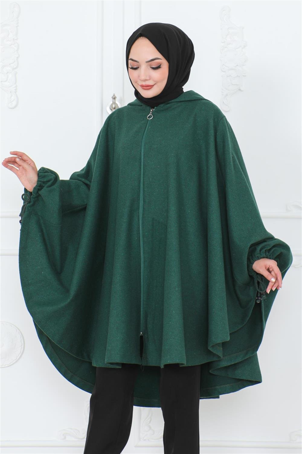 Hooded Hijab Poncho