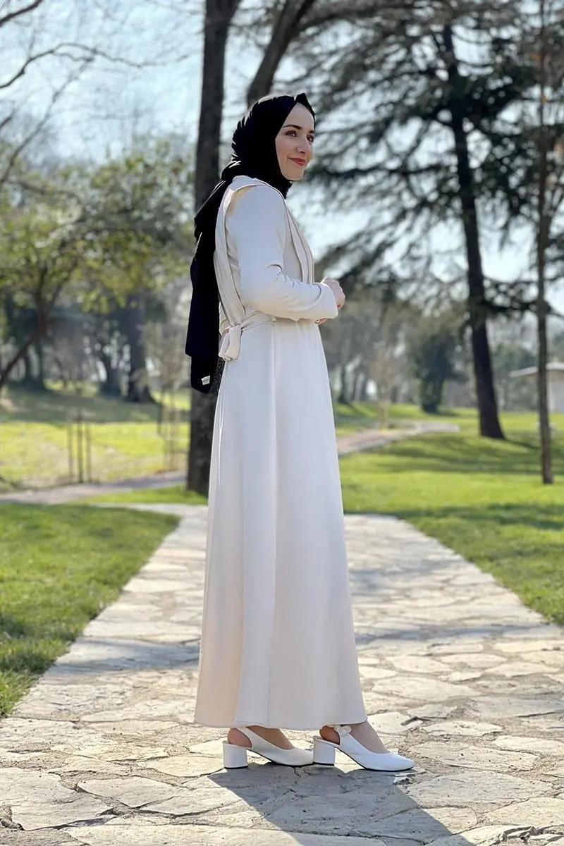 Belt Chain Dress-detail