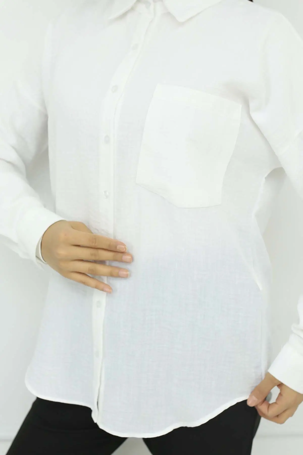 Keten Gömlek-detail