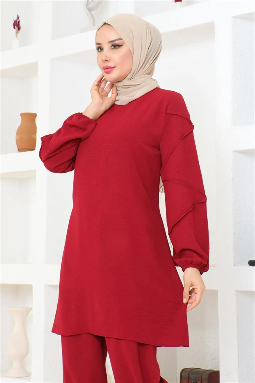 Kol Detaylı Aerobin Takım-detail