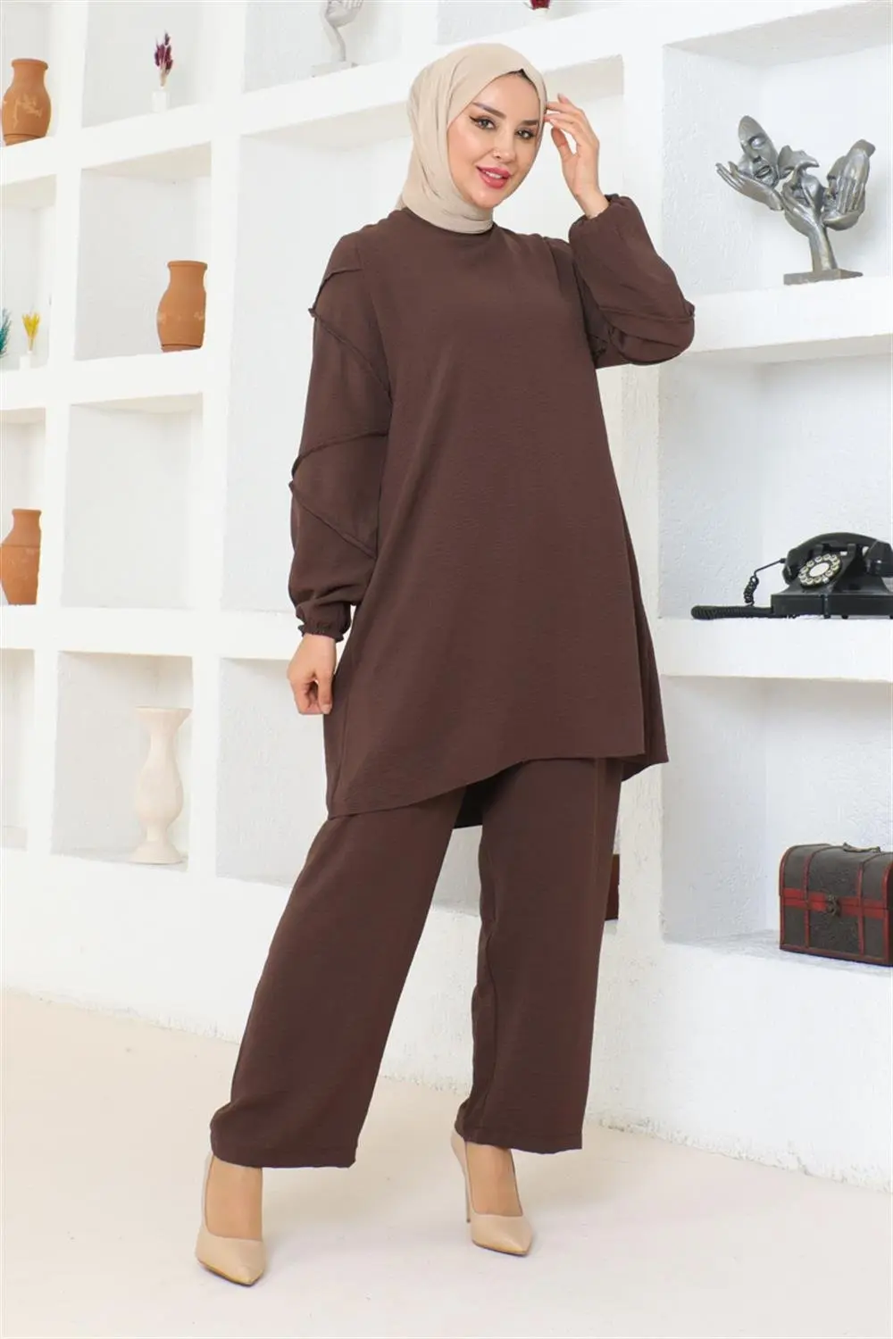 Kol Detaylı Aerobin Takım-detail