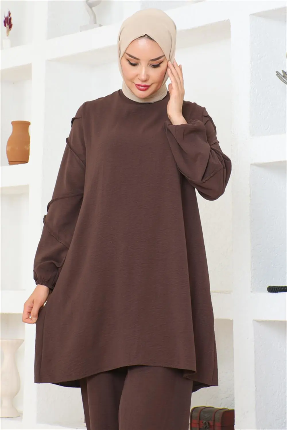 Kol Detaylı Aerobin Takım-detail