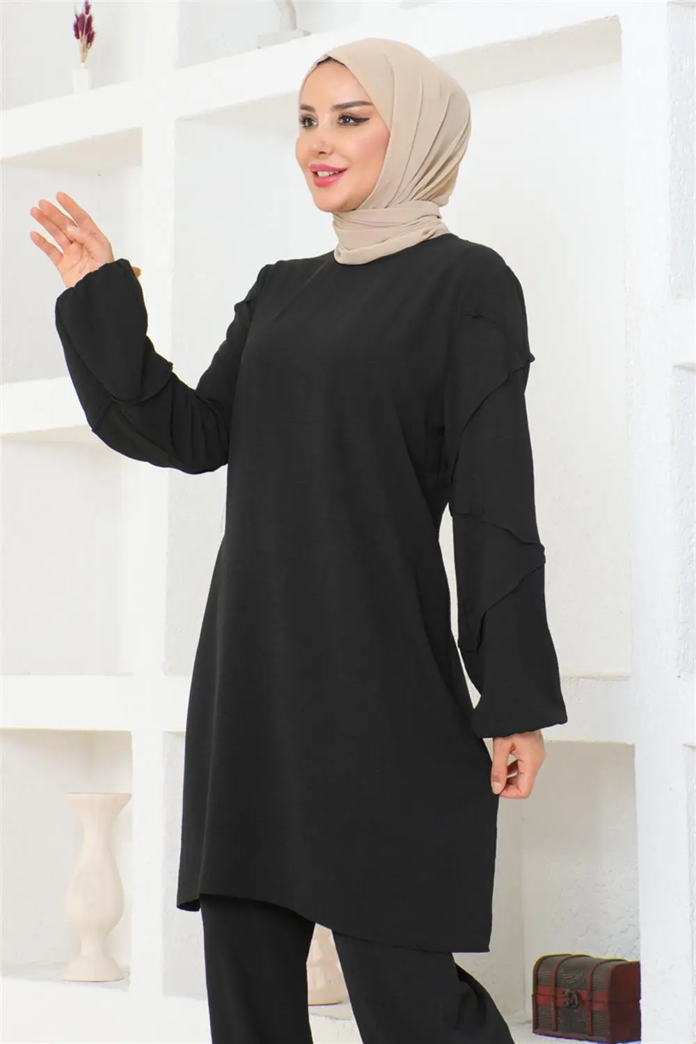 Kol Detaylı Aerobin Takım-detail