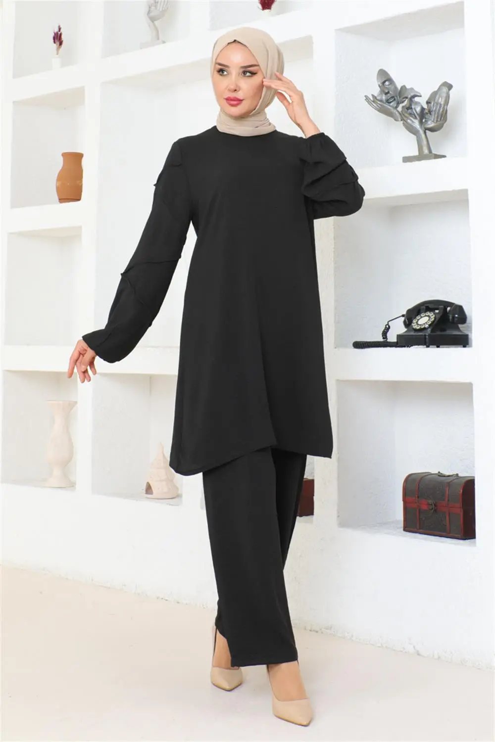 Kol Detaylı Aerobin Takım-detail