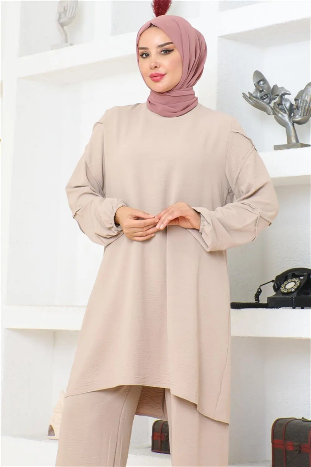 Kol Detaylı Aerobin Takım-detail