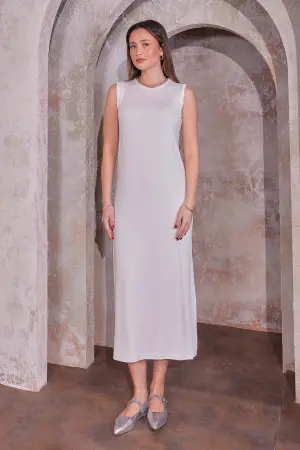 Kolsuz Penye İçlik Elbise