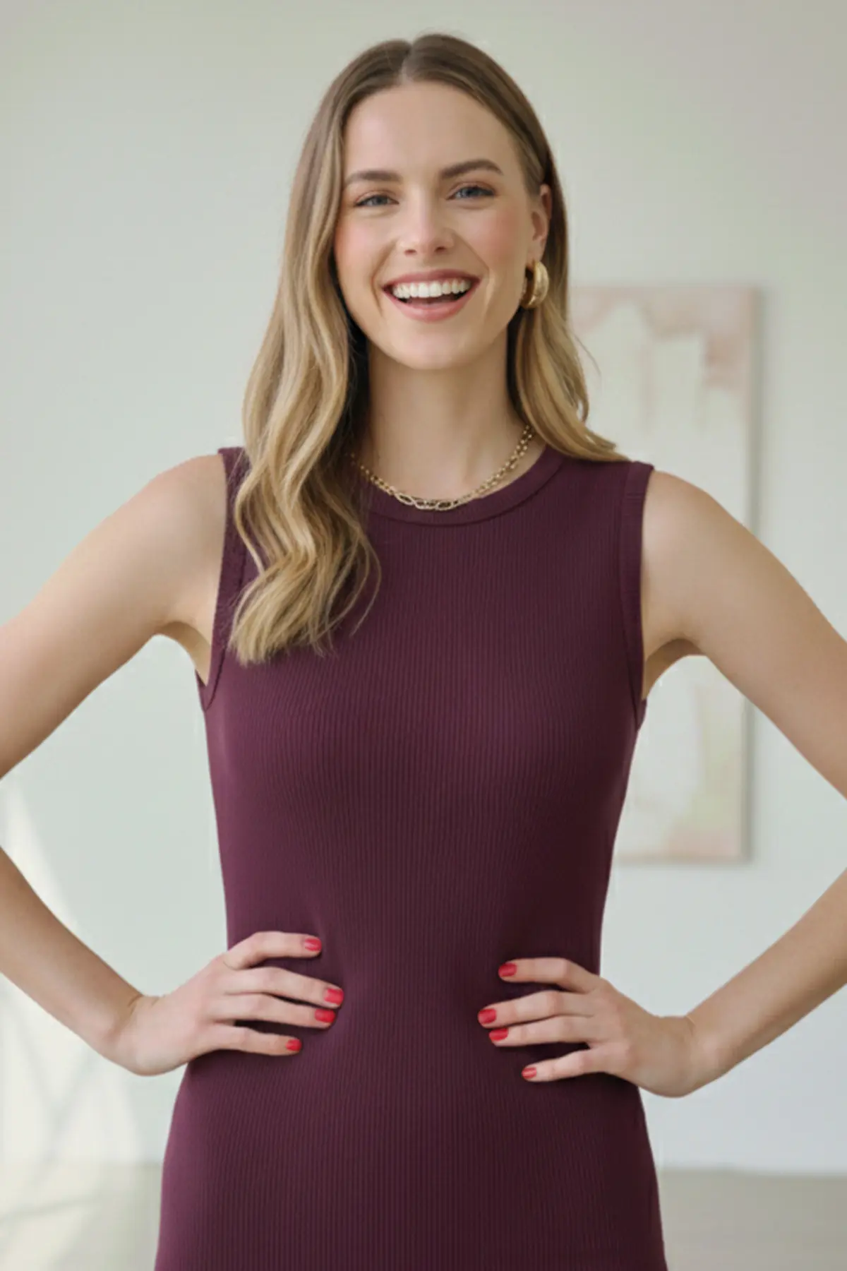 Kolsuz Penye İçlik Elbise-detail