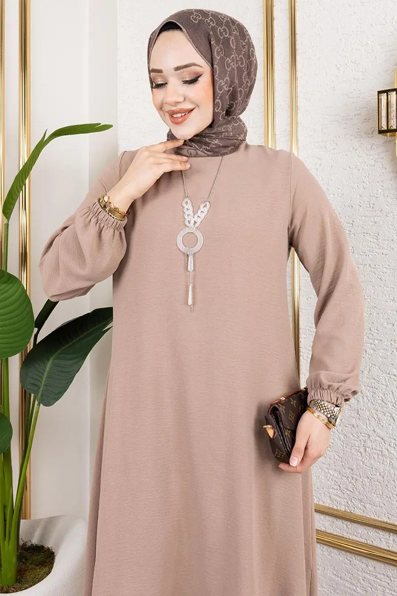 Kolyeli Asimetrik Takım Vizon-detail