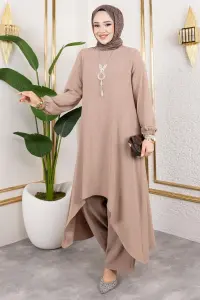 Kolyeli Asimetrik Takım Vizon