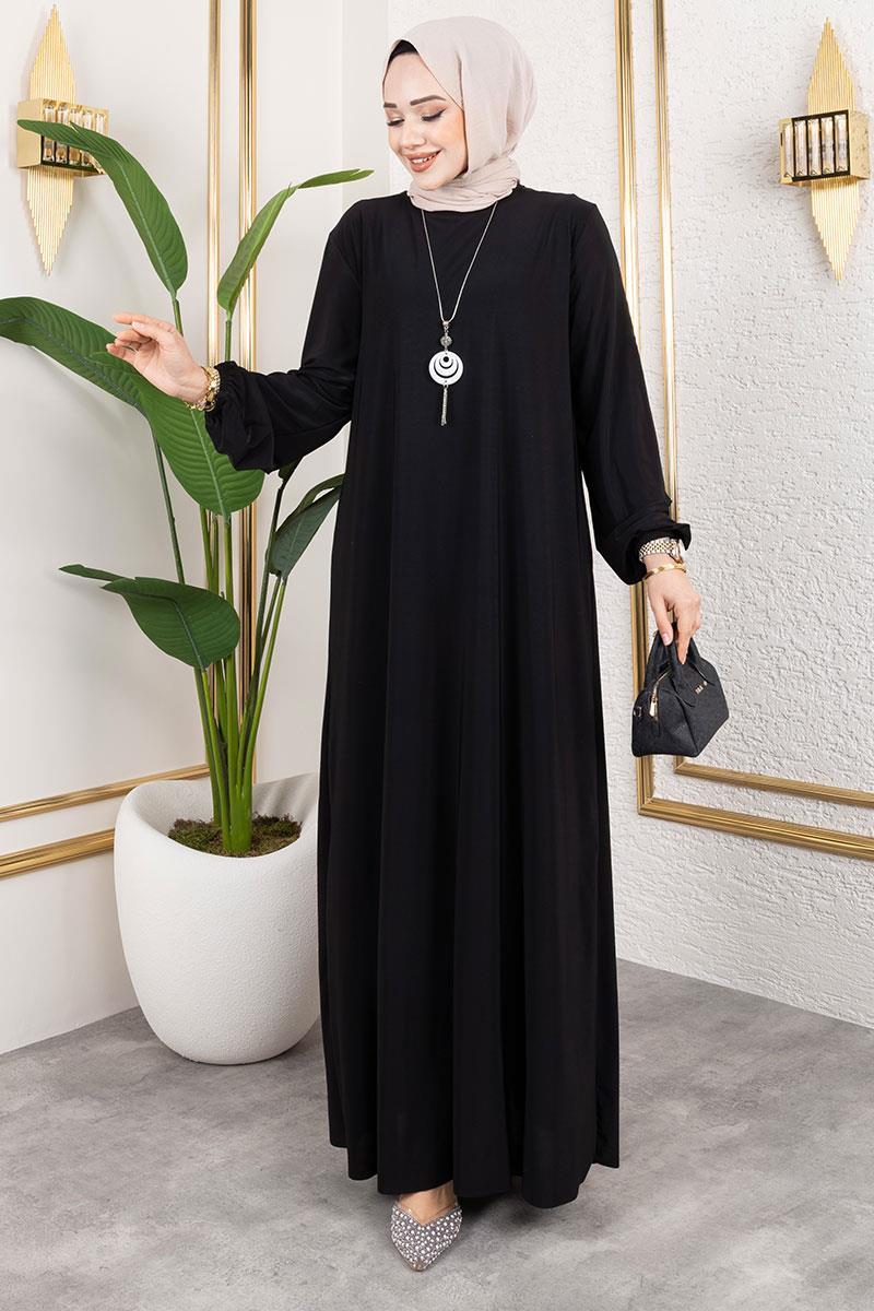 Sandy Dress With Necklace