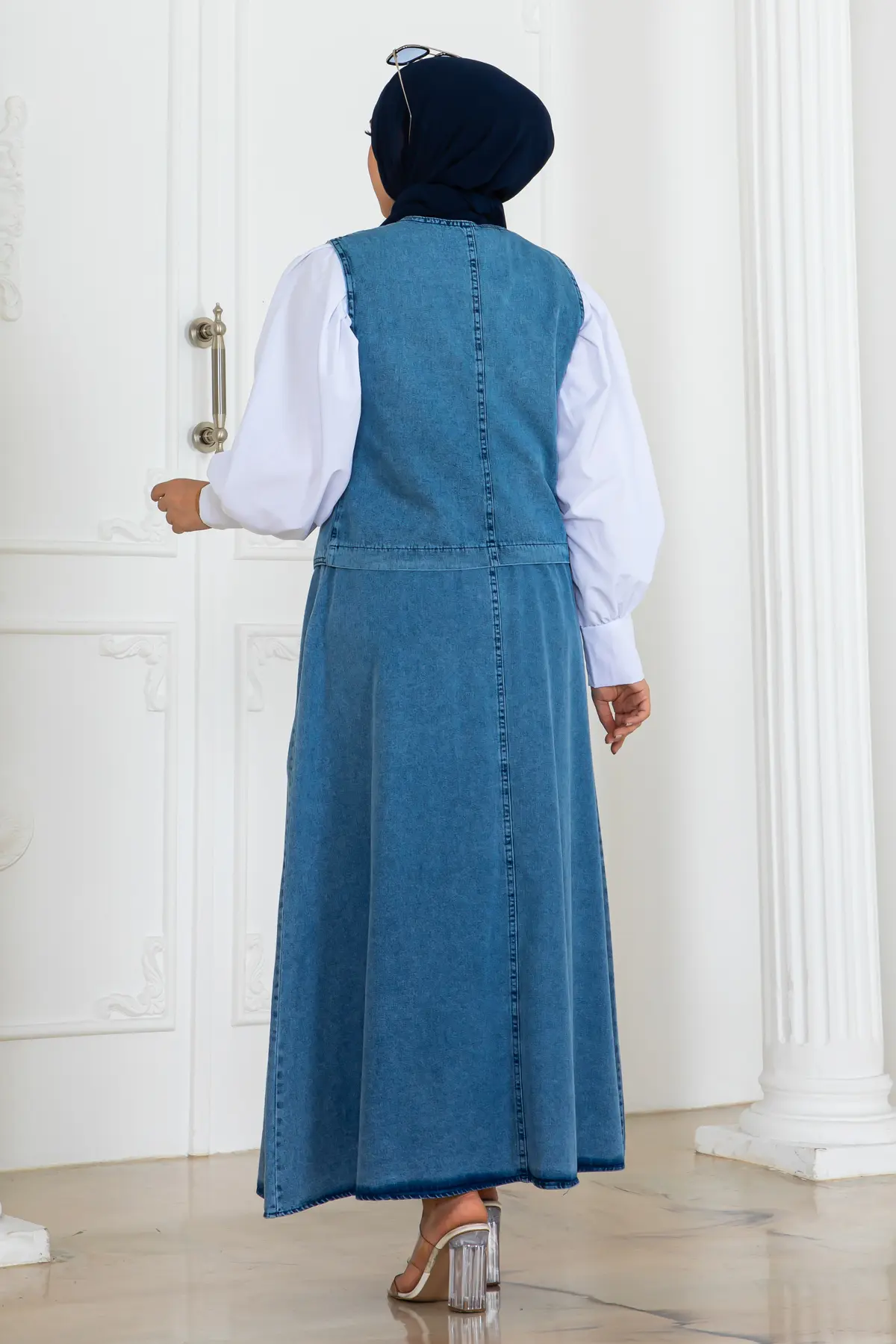 Kot Yelekli Etekli Takım-detail