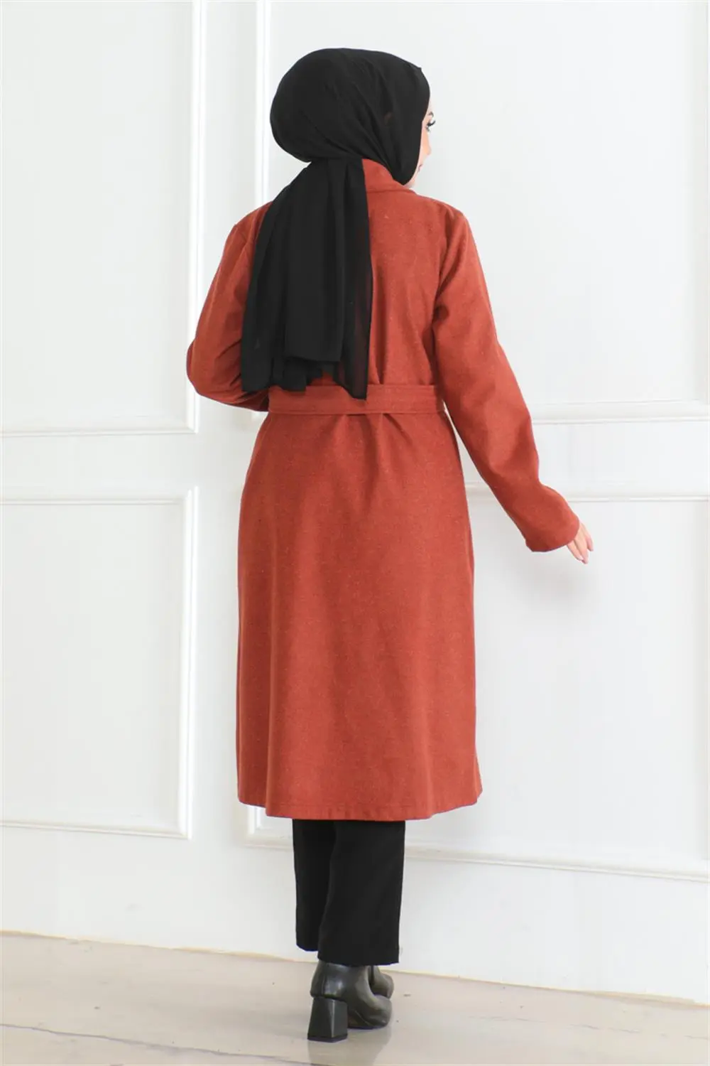 Kruvaze Kaşe Kaban-detail