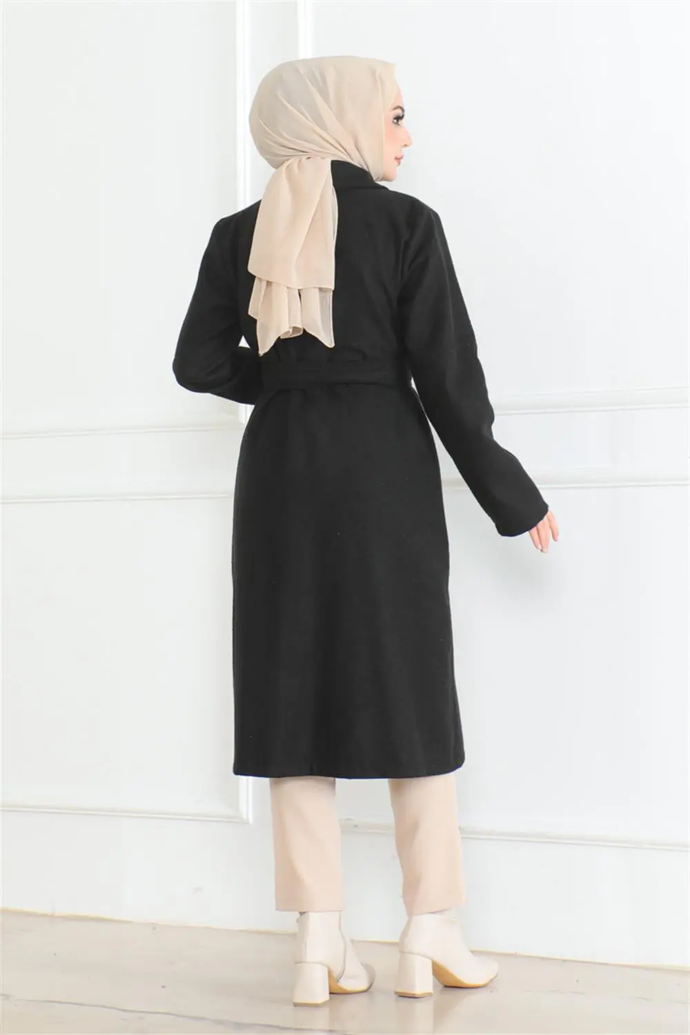 Kruvaze Kaşe Kaban-detail