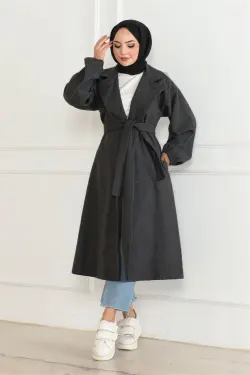 Double Breasted Collared Coat