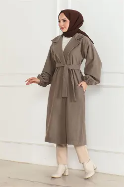 Double Breasted Collared Coat