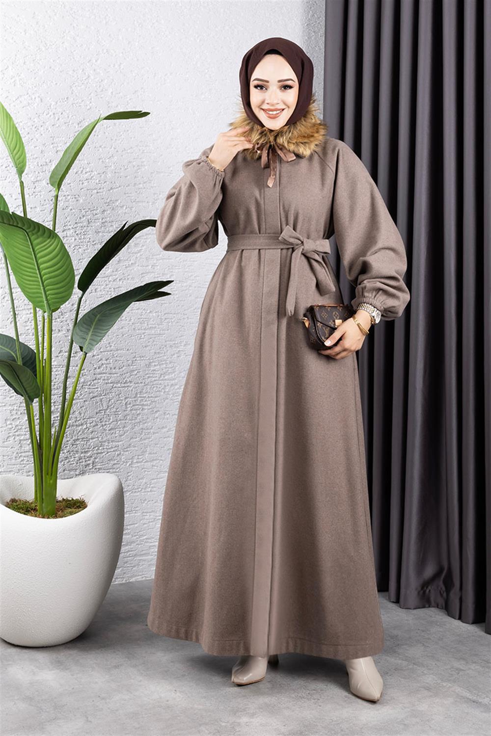 Fur Detailed Stash Coat