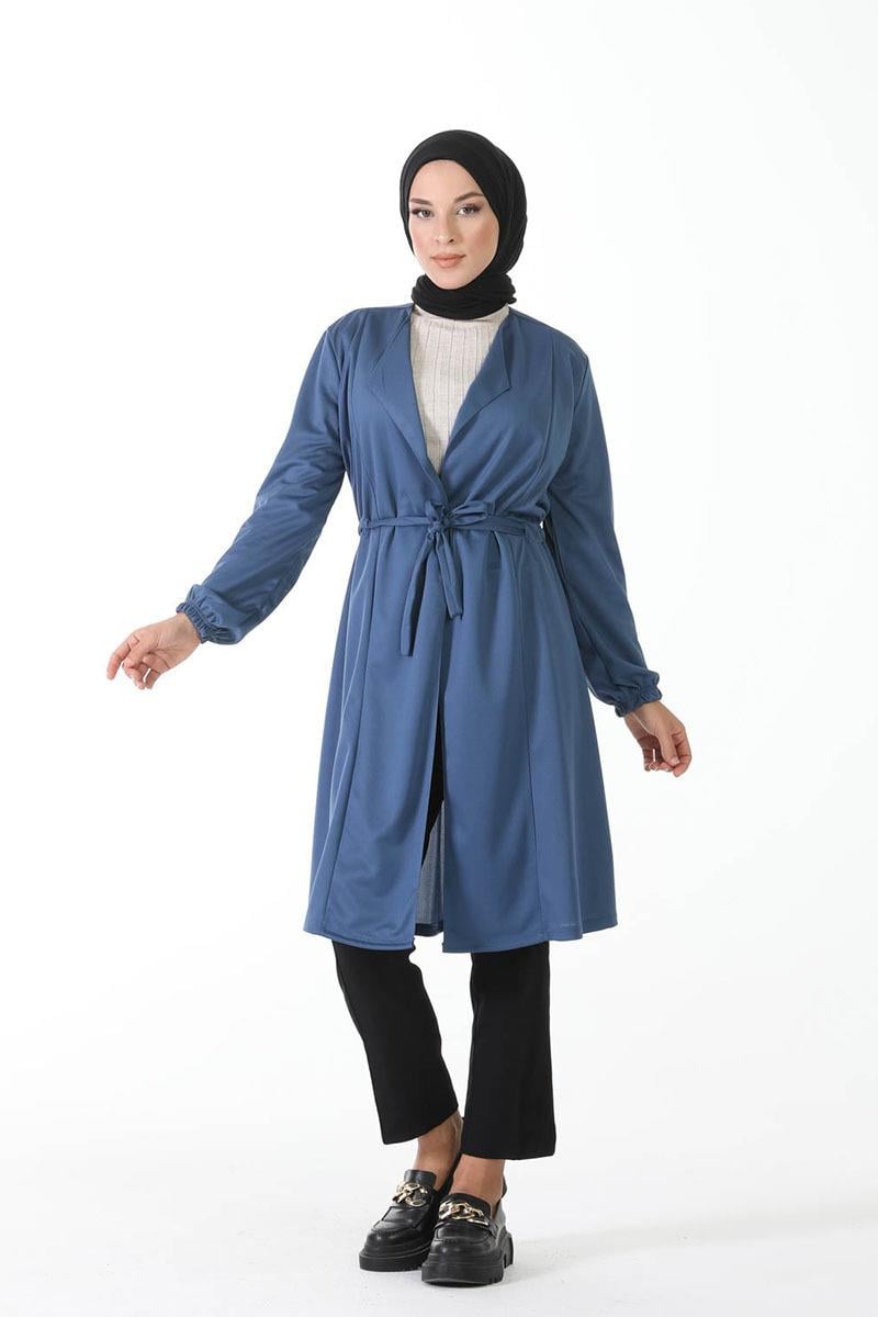 Kuşak Detaylı Kimono