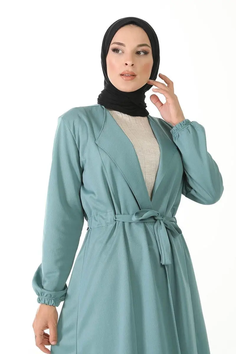 Kuşak Detaylı Kimono-detail