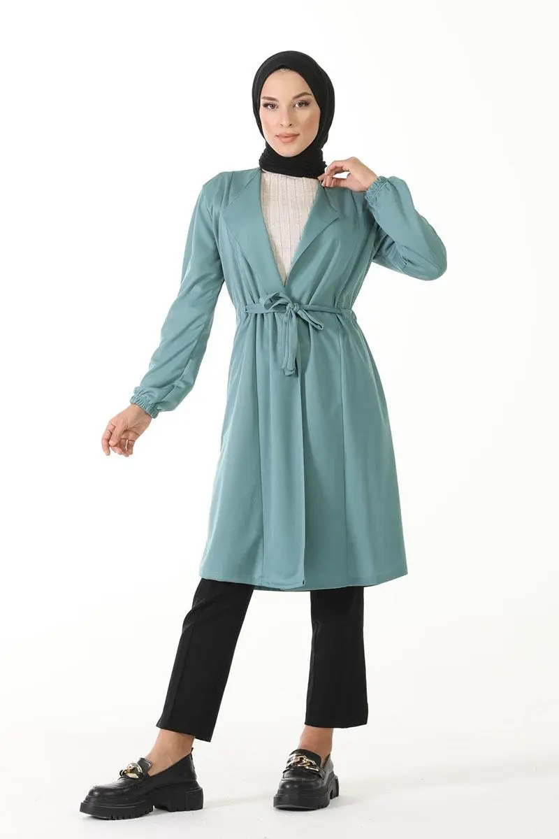 Kuşak Detaylı Kimono-detail