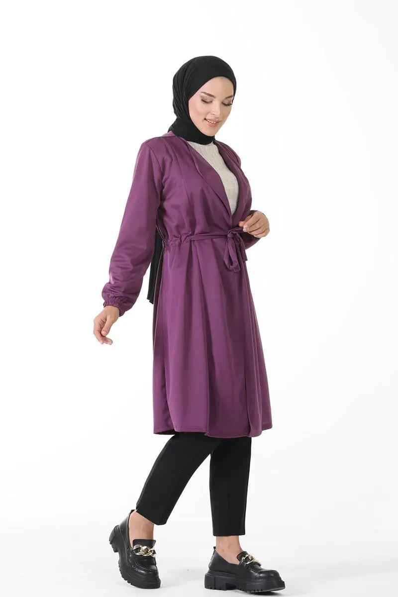 Kuşak Detaylı Kimono-detail