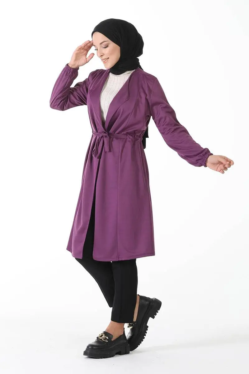 Kuşak Detaylı Kimono-detail