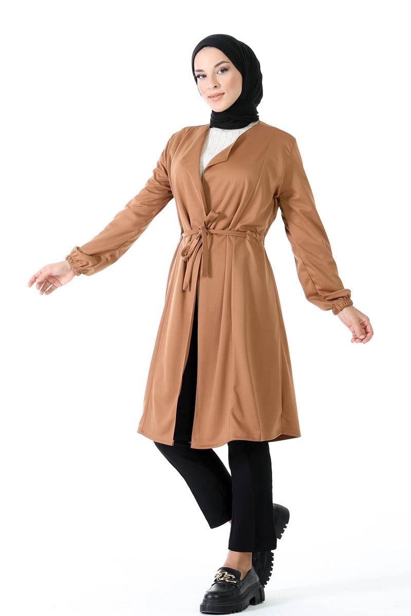 Kuşak Detaylı Kimono