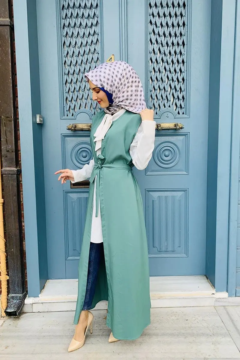 Kuşaklı Yelek-detail