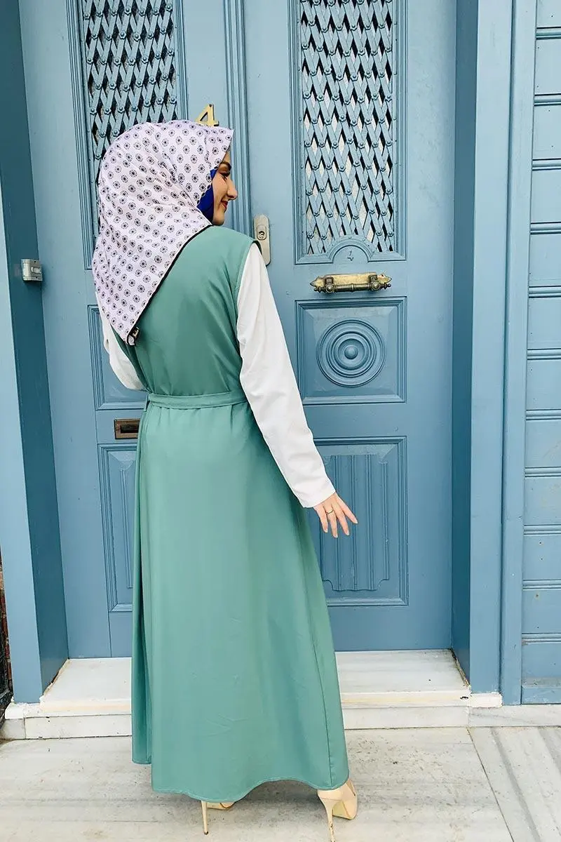 Kuşaklı Yelek-detail