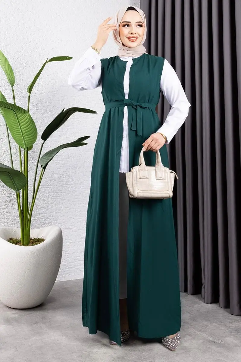 Kuşaklı Yelek-detail