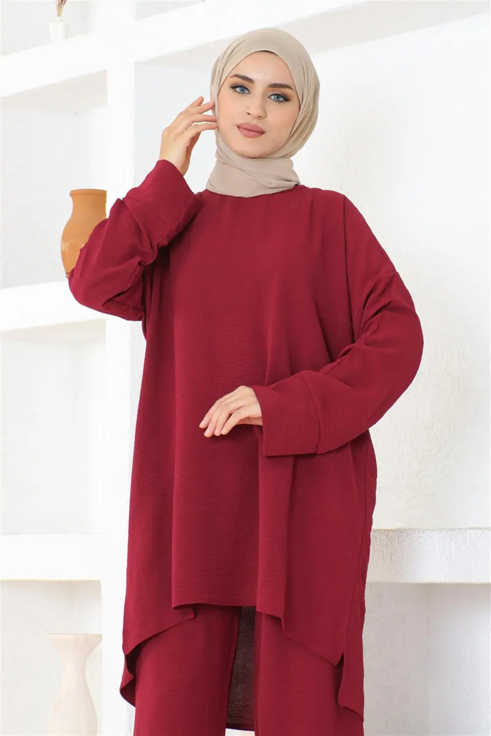 Lina Aerobin Trouser Tunic Suit-detail