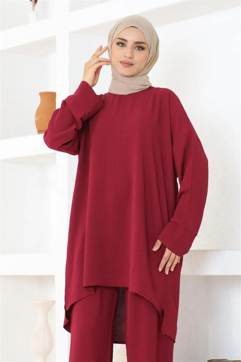 Lina Aerobin Trouser Tunic Suit-detail