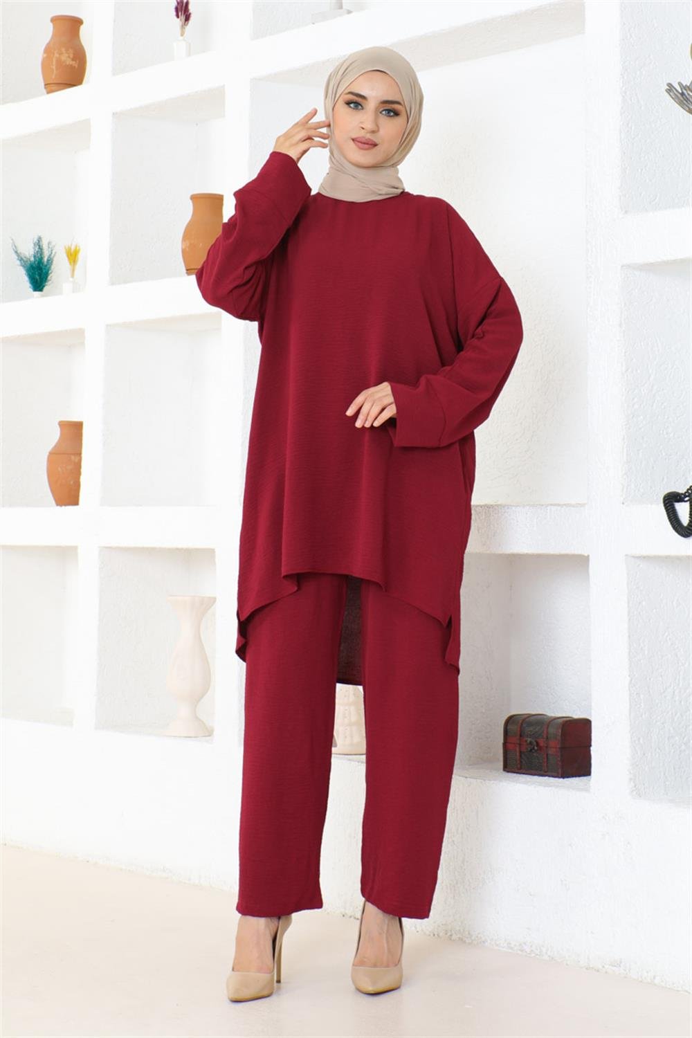 Lina Aerobin Trouser Tunic Suit